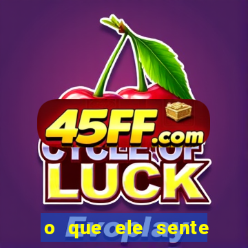 o que ele sente por mim rei de espadas